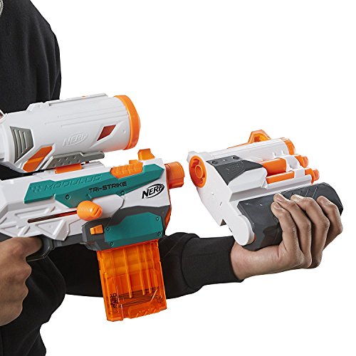 Hasbro Nerf b5577 F03 – Modulus Blaster – Tri de Strike