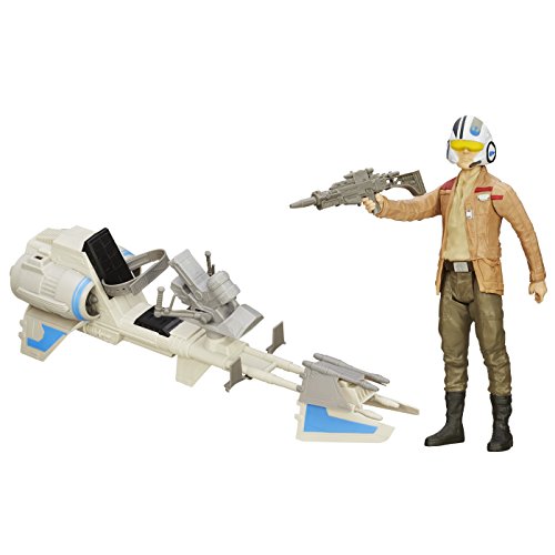 Hasbro- PoE Dameron Stars Wars, 0 (B3917) , color/modelo surtido