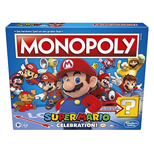 Hasbro Super Mario Celebration Board Game Monopoly *German Version* games