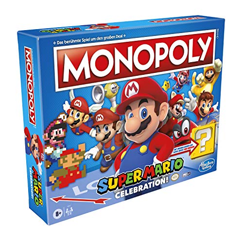 Hasbro Super Mario Celebration Board Game Monopoly *German Version* games