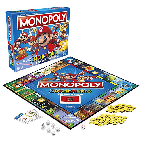 Hasbro Super Mario Celebration Board Game Monopoly *German Version* games