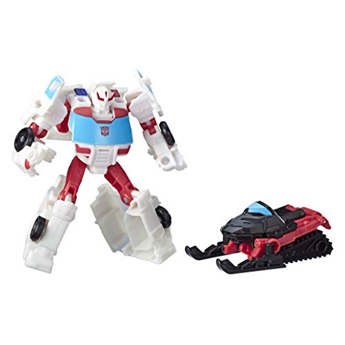 Hasbro Transformers - Cyberverse Autobot Ratchet con Spark Armor, se combina con Blizzard Breaker para potenciarse, Apto para niños a Partir de 6 años, 10 cm, Multicolor, E4299ES0