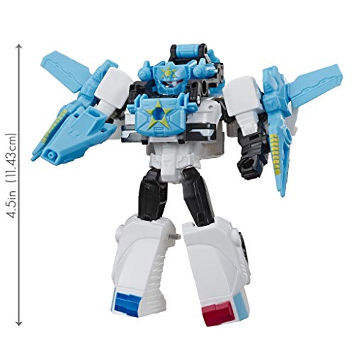 Hasbro Transformers- Cyberverse Prowl con Spark Armor, se combina con el vehículo Cosmic Patrol para potenciarse, Apto para niños a Partir de 6 años, 10 cm, Multicolor, E4295ES0