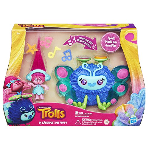 Hasbro Trolls B9885100 Trollstadt - Atril de Mariquita con Amapola