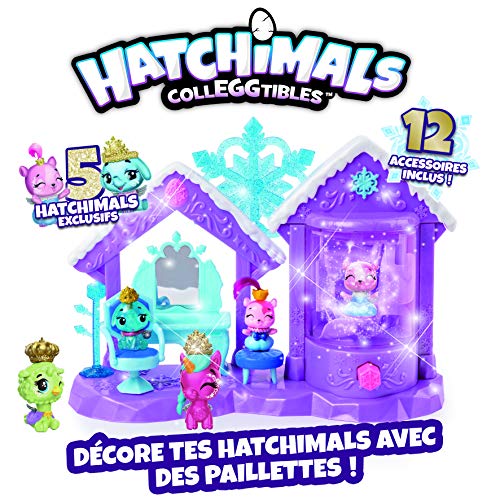 Hatchimals à Collections 6054900 Playset SPA - Juguete Infantil con 5 hatchimals