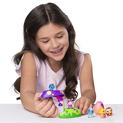 Hatchimals CASA NIDO CON LUZ Y BOSQUE FABULA INCLUYE FIGURA MOD. SDOS, multicolor (Spin Master Toys 6044122) , color/modelo surtido