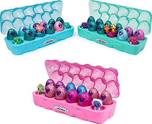 Hatchimals CollEGGgtibles 12 Pack Carton - Season 6 - Kits de figuras de juguete para niños, colores surtidos, 1 unidad