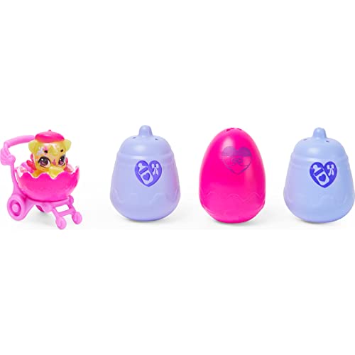 Hatchimals CollEGGtibles, Shimmer Babies Multipack con 4 Personajes y Accesorio Sorpresa (los Estilos Pueden Variar)