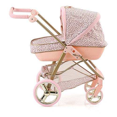 HAUCK d88686 – Little Diva muñeca carro Boston 2 en 1, Rosé/oro , color/modelo surtido