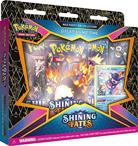 Haumax Pokémon Shining Fates Pin Collection Box English Pre Order vorbestellung SWSH 4.5 - Galarian Mr. Rime