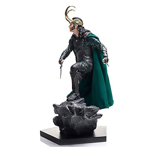 Hclshops Estatua de Juguete Comics Avengers Loki Ragnarokr Figura de acción de 25 cm Acción Edición calcula el Juguete Animado Figura Juguetes for el Regalo de los niños (Color : No Retail Box)