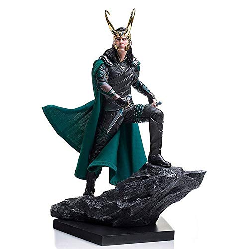 Hclshops Estatua de Juguete Comics Avengers Loki Ragnarokr Figura de acción de 25 cm Acción Edición calcula el Juguete Animado Figura Juguetes for el Regalo de los niños (Color : No Retail Box)