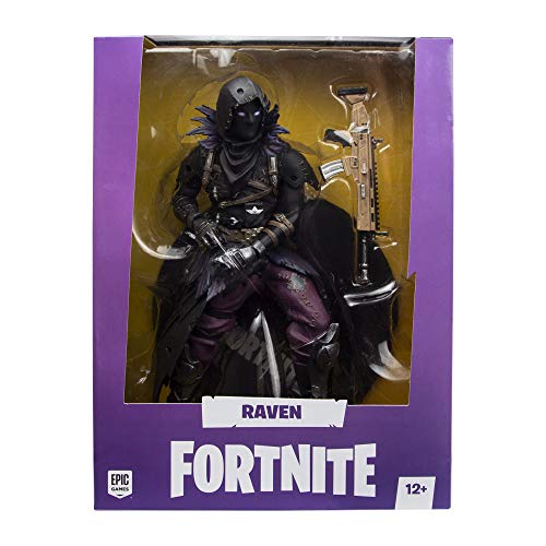 Heo- Figura Articulada Fortnite Raven Cuervo, Multicolor (McFarlane MCF10641-1)