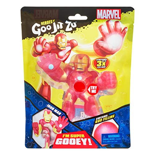 Heroes of Goo Jit Zu 41056 Superheroes-Iron Man, Multicolor