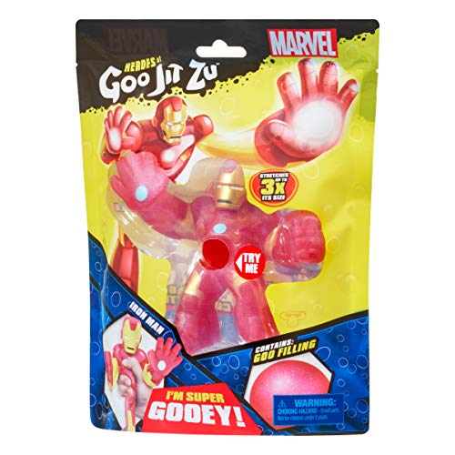 Heroes of Goo Jit Zu 41056 Superheroes-Iron Man, Multicolor