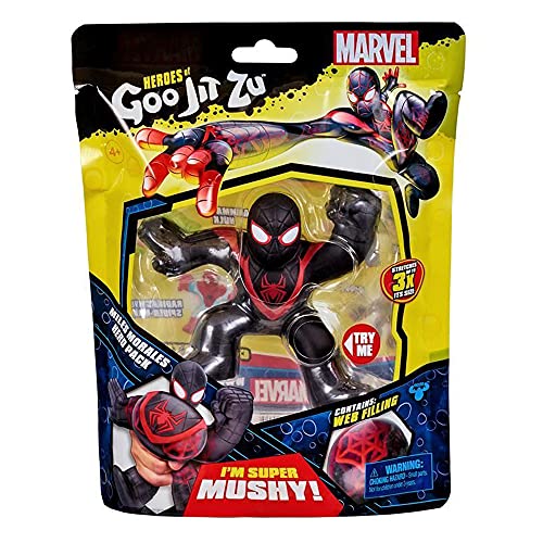 Heroes of Goo Jit Zu Figura de Accion Marvel - Miles Morales Multicolor CO41201