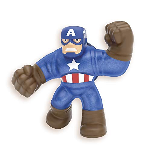 Heroes of Goo Jit Zu - Figura Superhéroe Marvel - Capitán América