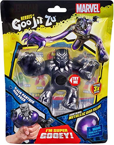 Heroes of Goo Jit Zu - Figura Superhéroe Marvel - Pantera Negra