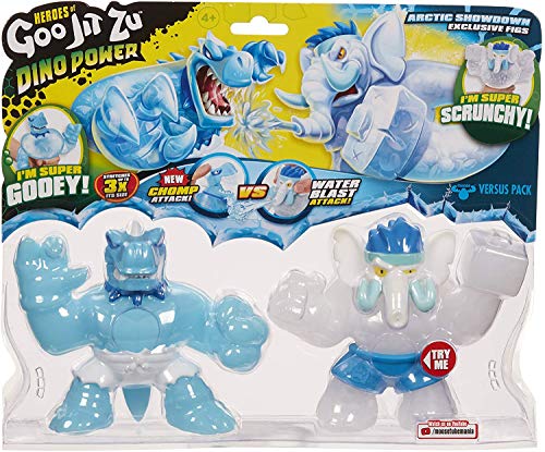 Heroes of Goo Jit Zu - Generación Dino Power - Pack Figuras -Tyro VS Gigatusk