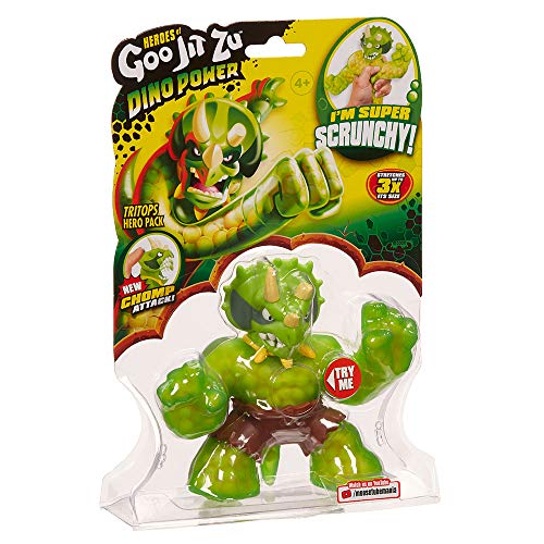 Heroes of Goo Jit Zu - Generación Dino Power - Tritops Triceraptops