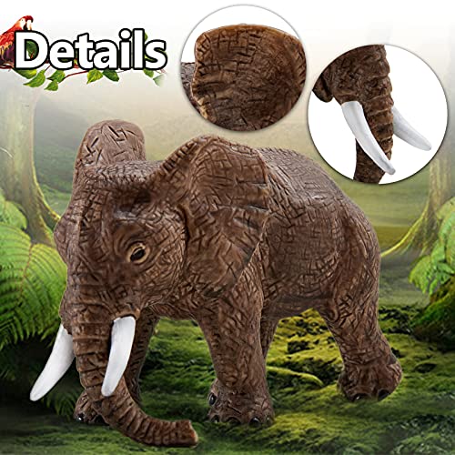 HERSITY Figuras Animales del Bosque Juguete Colección de Animales de la Selva Regalo Fiesta para Niños Niñas