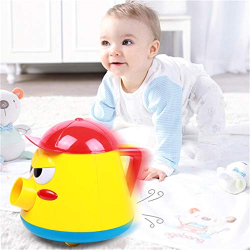 HHYSPA Electric Push Walker & Whirl Scoop a Ball Launcher Walker Set, Baby Vacuum Cleaner Toy, Automatic Ball Launcher for Kids, Baby Toddler Stroller Toy Puzzle Fun Launcher Toy for Children