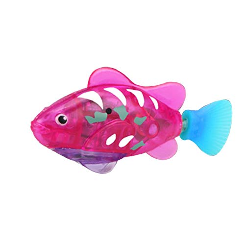 Hiinice Natación Pez Robot, Activado Y Agua Mágico Niños De Juguete Electrónico De Regalo Infantil, Mini Realista Robótico De Pescado, Pescado Batería Acuática Accionada Las Herramientas