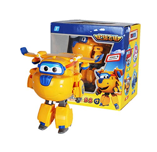 HIL Super Wings Jett Dizzy Donnie Jerome Combinación De 4 Piezas Plano Deformado Caja De Regalo Juguetes De Los Niños Vehículo Transformador Transformar-A-Bots Tripulación Del Aeropuerto Mundial