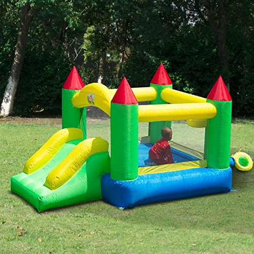 HOMCOM Castillo Hinchable 300x180x160cm Castillos Infantiles Juego Niños de 3 a 10 Años