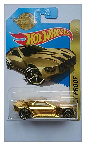 HOT WHEELS 2016 SPECIAL EDITION BULLET PROOF GOLD