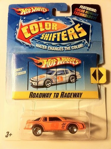 Hot Wheels Color Shifters R0219 Chevy Stocker Roadway to Raceway 2008 Edad 3+