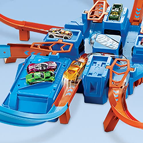 Hot Wheels - Criss Cross Crash, Pista de Coches (Mattel DTN42)