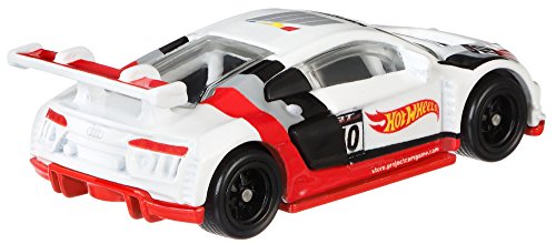 Hot Wheels Eurospeed Audi R8 LMS blanco / rojo 2.5" (FLC15)