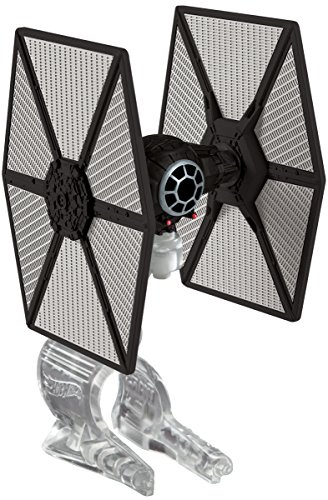 Hot Wheels - Figura de acción Tie Fighter v. Millennium Falcon, Tema Star Wars