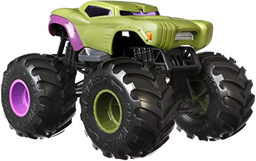 Hot Wheels GJG69 Monster Trucks 1:24 Vehículo - Marvel Hulk