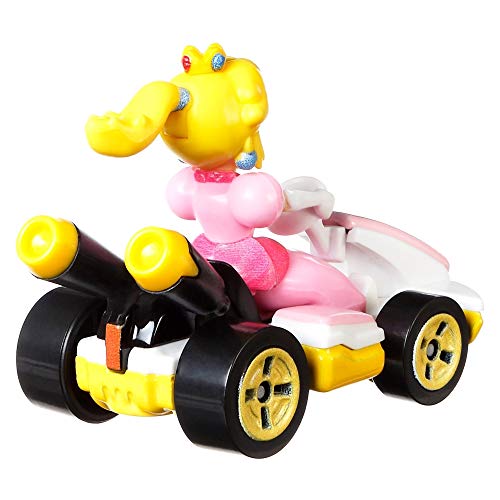 Hot Wheels - Mario Kart Peach, Vehiculos, Coche de juguete (Mattel GBG28) , color/modelo surtido