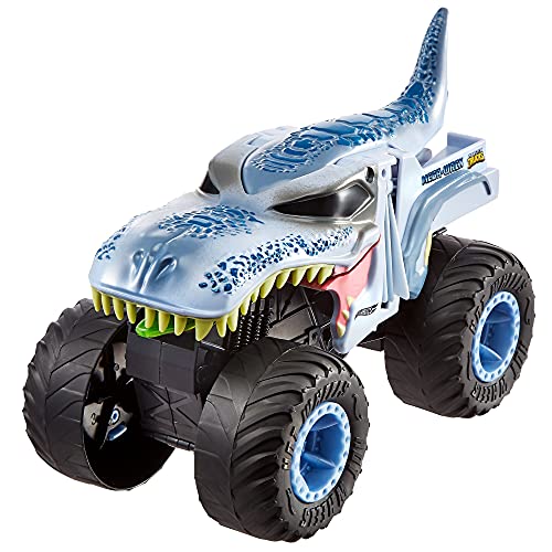 Hot Wheels - Monster Trucks Vehículo Mega-Wrex 1:24, Coches de juguetes para niños +3 años (Mattel GCG08)