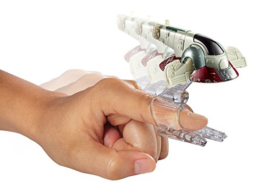 Hot Wheels - Nave Star Wars Slave 1 Boba Fett (Mattel CKJ63) , Modelos/colores Surtidos, 1 Unidad