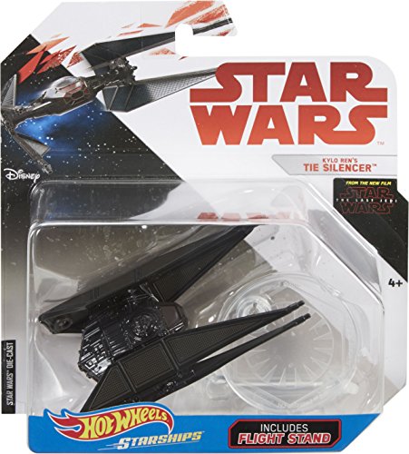 Hot Wheels Star Wars The Last Jedi Kylo Ren's Tie Silencer