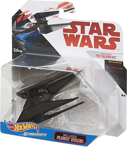 Hot Wheels Star Wars The Last Jedi Kylo Ren's Tie Silencer