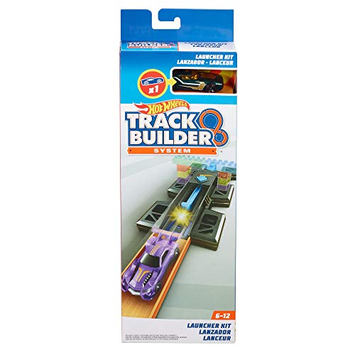 Hot Wheels Track Builder Lanzadera, Accesorios Para Pistas De Coches (Mattel FTF69)