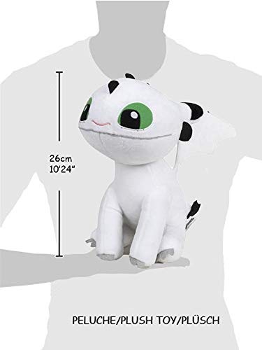 HTTYD Dragons, como Entrenar a tu dragón 3 - Pack 3 Peluches Bebe Dragones 10'24"/26cm Calidad Super Soft