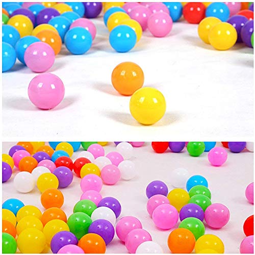 Hua Xin 100 Pelotas , Bolas de Colores Bolas de plastico niños Juguetes para bebés natación Pelotas natación para Niños Piscina