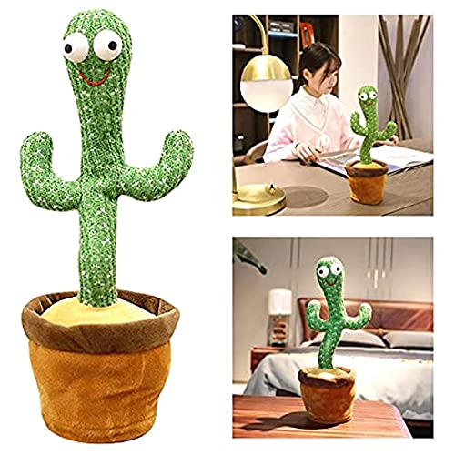 humok Cactus Peluche Toys Shake Dancing Cactus Toy Educación Early Toy Para Niños Electronic Cactus Toy Can Dance Sing Move Gire A Su Alrededor Gif De Graduación One Size One Color