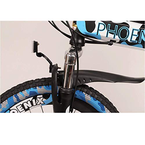 HYCy Kids Bikes, Children's Bikes, Boy Speed Bikes 6-15 Years Old, Mountain Bikes, Camo Brown