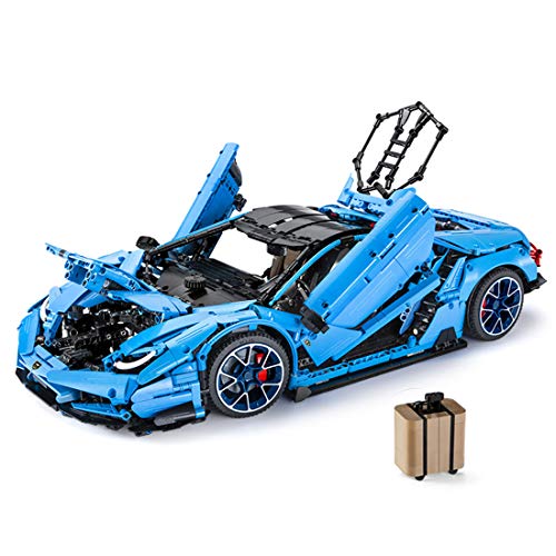 HYZM Technic Deportivo de Carrera LP440, 3842 Piezas Set de Construcción de Coche de Carreras, Compatible con Lego Technic