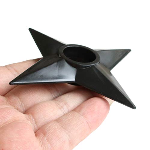 I3C Ninja Kunai – Accesorios de Cosplay – Juguete de plástico – Ninja Kakashi – Accesorios de Cosplay – Negro