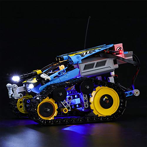 icuanuty Kit de Iluminación LED para Lego 42095, Kit de Luces Compatible con Lego Technic - Vehículo Acrobático a Control Remoto (No Incluye Modelo Lego)