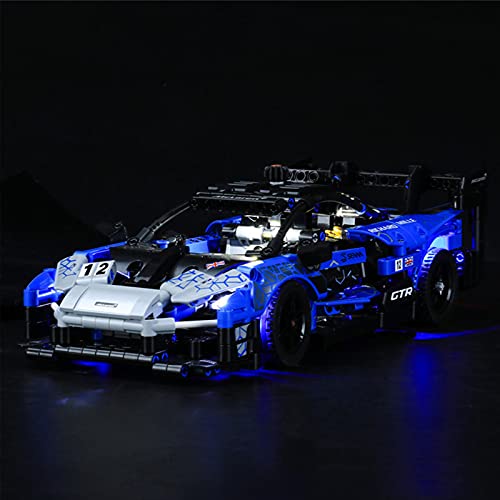 icuanuty Kit de Iluminación LED para Lego 42123, Kit de Luces Compatible con Lego 42123 Technic McLaren Senna GTR (No Incluye Modelo Lego)