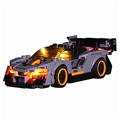 icuanuty Kit de Iluminación LED para Lego 75892, Kit de Luces Compatible con Lego Speed Champions McLaren Senna (No Incluye Modelo Lego)